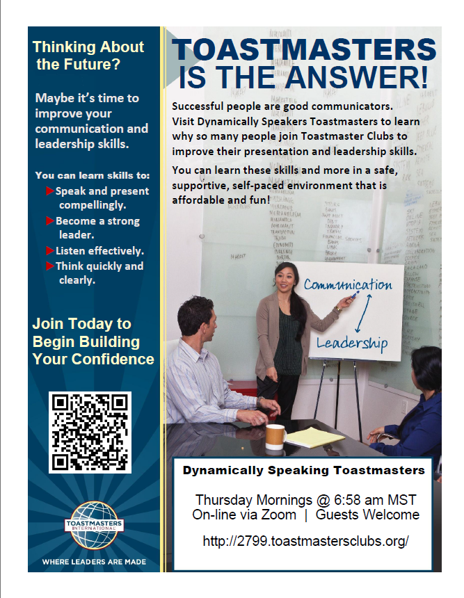Toastmasters Flyer Invite
